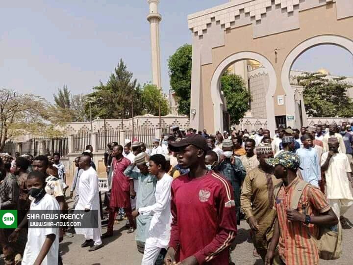 تظاهرات شیعیان نیجریه در اعتراض به جنایات سعودی در یمن+تصاویر