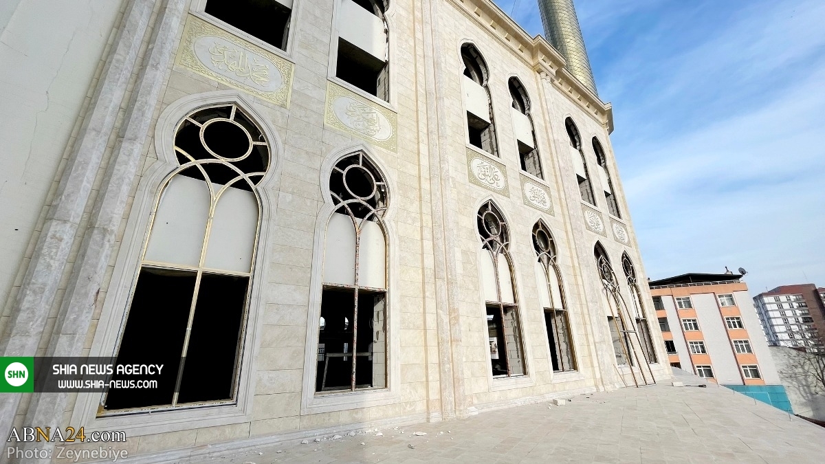 ادامه ساخت مسجد زینبیه استانبول ترکیه+ تصاویر ادامه ساخت مسجد زینبیه استانبول ترکیه+ تصاویر