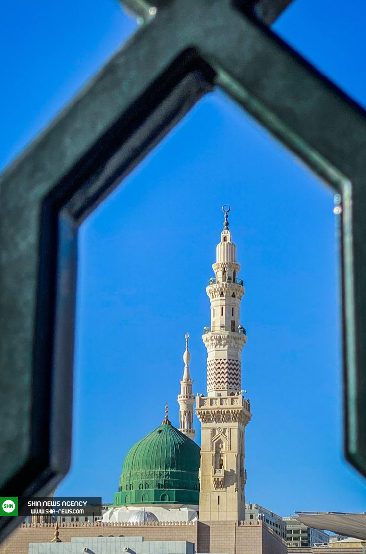 حرم نبوی همزمان با عید مبعث+ تصاویر حرم نبوی همزمان با عید مبعث+ تصاویر