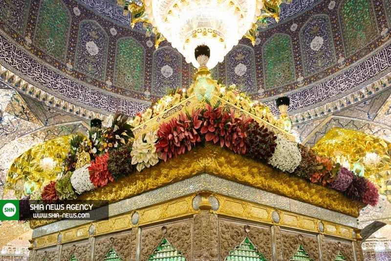 تصاویر/ گل آرایی حرمین امامین عسکریین(ع) به مناسبت اعیاد شعبانیه