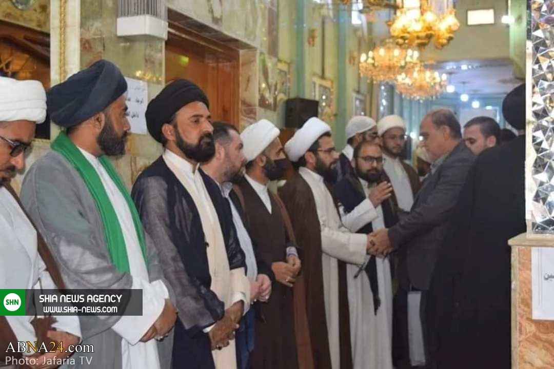 تصاویر/ بزرگداشت شهدای انفجار مسجد شیعیان پیشاور در نجف اشرف تصاویر/ بزرگداشت شهدای انفجار مسجد شیعیان پیشاور در نجف اشرف