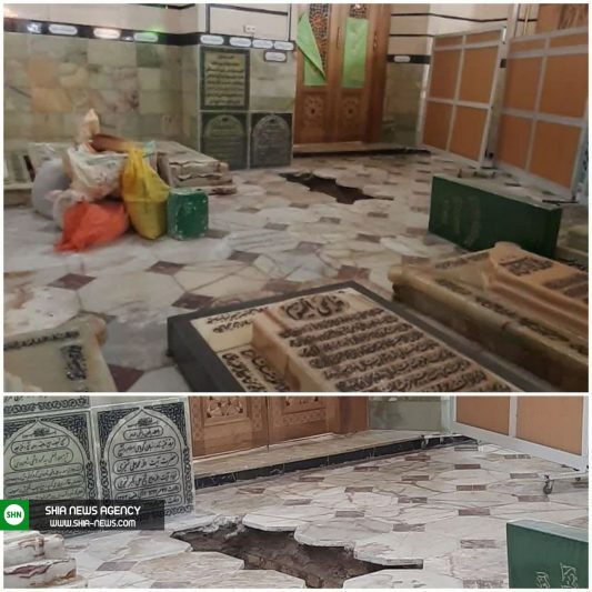 تصویر/ محل دفن آیتالله علوی گرگانی در حرم حضرت معصومه (س) تصویر/ محل دفن آیتالله علوی گرگانی در حرم حضرت معصومه (س)