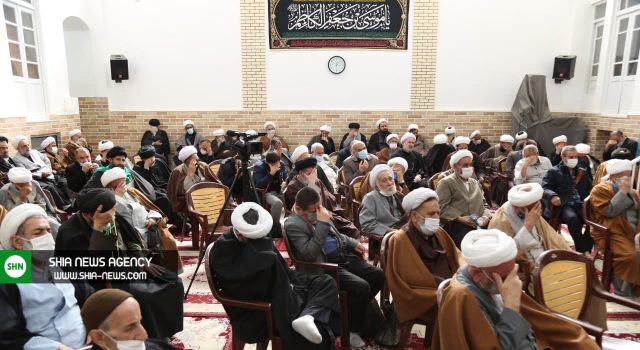 تصاویر/ عزاداری شهادت امام موسی کاظم (ع) در دفتر آیت الله شبیری زنجانی تصاویر/ عزاداری شهادت امام موسی کاظم (ع) در دفتر آیت الله شبیری زنجانی
