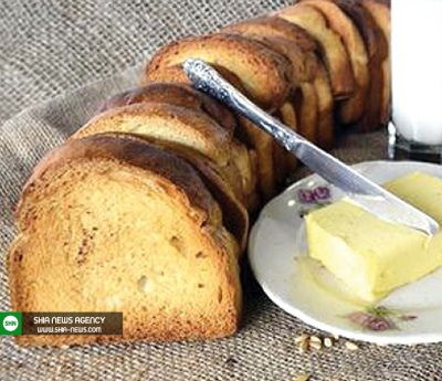 طرز تهیه نان سوخاری در منزل