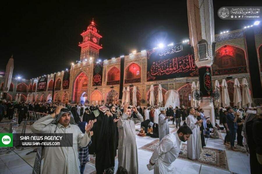 تصاویر/ مراسم احیای شب قدر در حرم حضرت امیرالمومنین (علیه السلام)