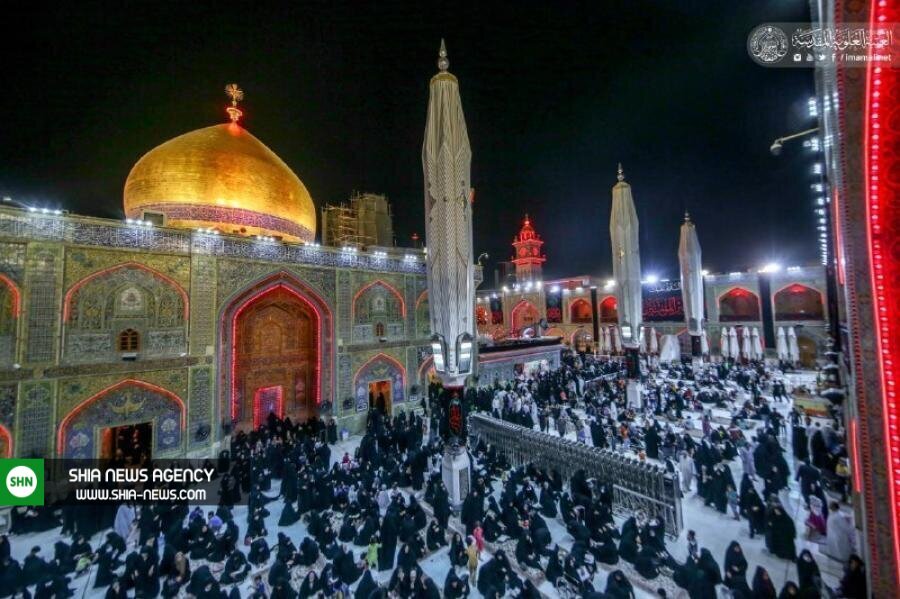 تصاویر/ مراسم احیای شب قدر در حرم حضرت امیرالمومنین (علیه السلام)