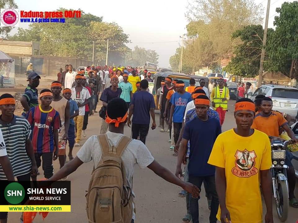 ادامه تظاهرات برای آزادی شیخ زاکزاکی در نیجریه