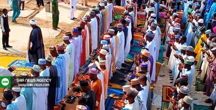 اقامه نماز عید فطر در زاریا