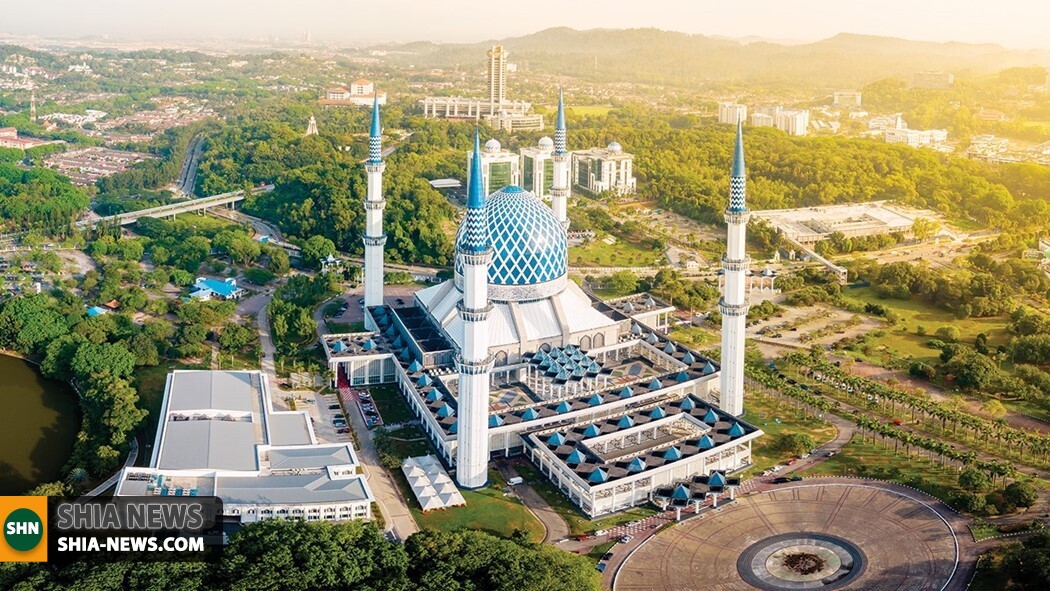 بلندترین مناره مسجدآبی مالزی در رکوردهای گینس