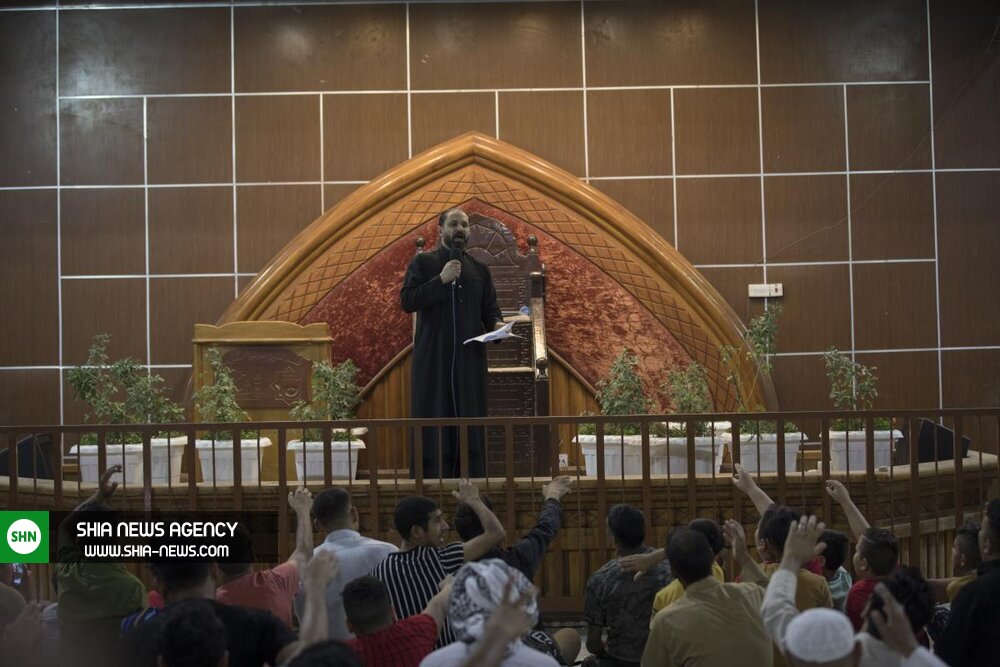 تصاویر/ بزرگداشت سالروز تخریب قبور ائمه بقیع در حرم حضرت عباس (ع)