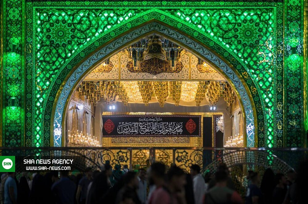 تصاویر/ بزرگداشت سالروز تخریب قبور ائمه بقیع در حرم حضرت عباس (ع)