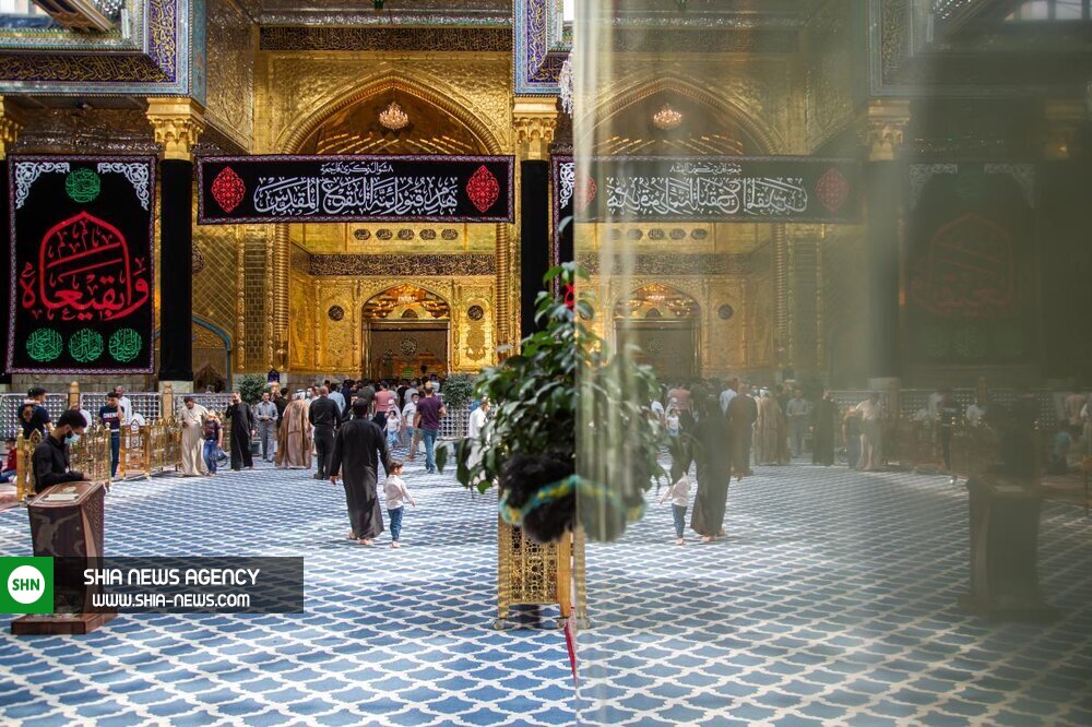 تصاویر/ بزرگداشت سالروز تخریب قبور ائمه بقیع در حرم حضرت عباس (ع)