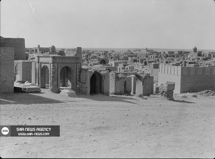 تصاویر قدیمی از قبرستان وادی السلام نجف