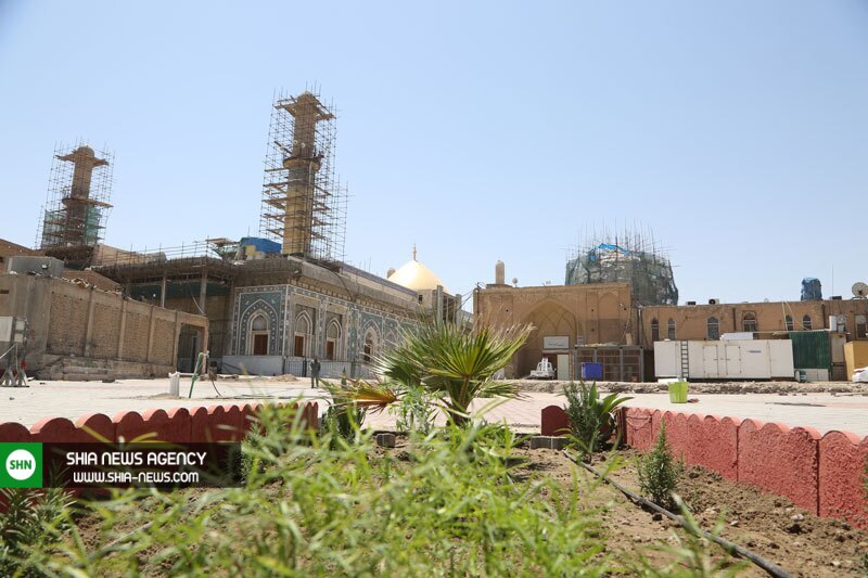 تکمیل ۸۵ درصد از صحن صاحب الامر(عج) در حرمین عسکریین(ع) تکمیل ۸۵ درصد از صحن صاحب الامر(عج) در حرمین عسکریین(ع)