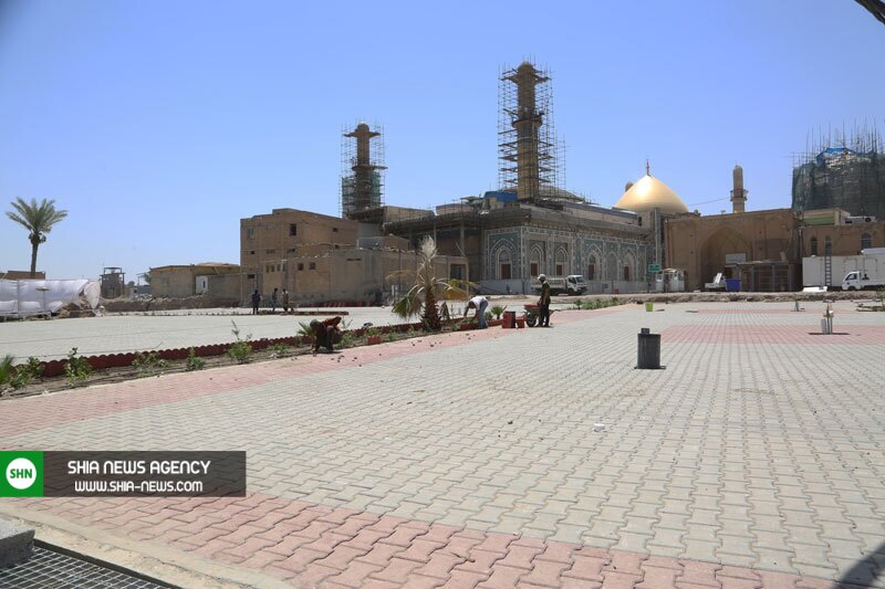 تکمیل ۸۵ درصد از صحن صاحب الامر(عج) در حرمین عسکریین(ع) تکمیل ۸۵ درصد از صحن صاحب الامر(عج) در حرمین عسکریین(ع)