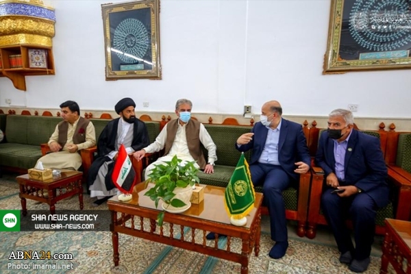 تشرف وزیر خارجه پاکستان به حرم مطهر امام علی(ع)+ تصاویر تشرف وزیر خارجه پاکستان به حرم مطهر امام علی(ع)+ تصاویر