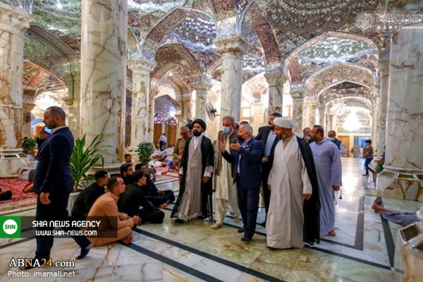 تشرف وزیر خارجه پاکستان به حرم مطهر امام علی(ع)+ تصاویر تشرف وزیر خارجه پاکستان به حرم مطهر امام علی(ع)+ تصاویر