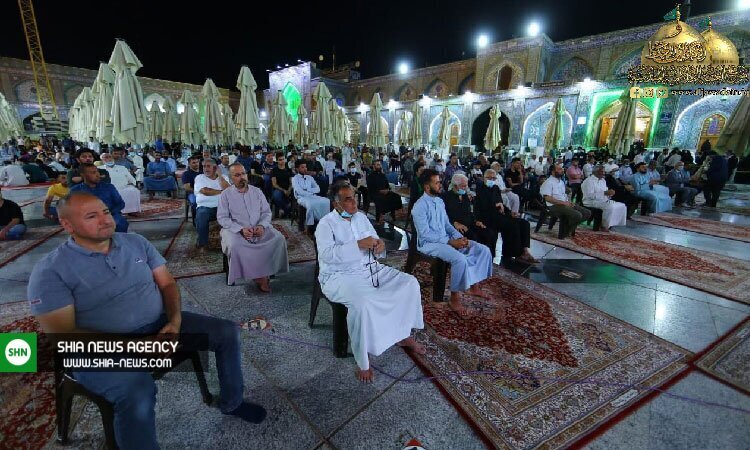 تصاویر/ عزاداری شهادت امام جعفر صادق (ع) در حرم امامین کاظمین (ع)