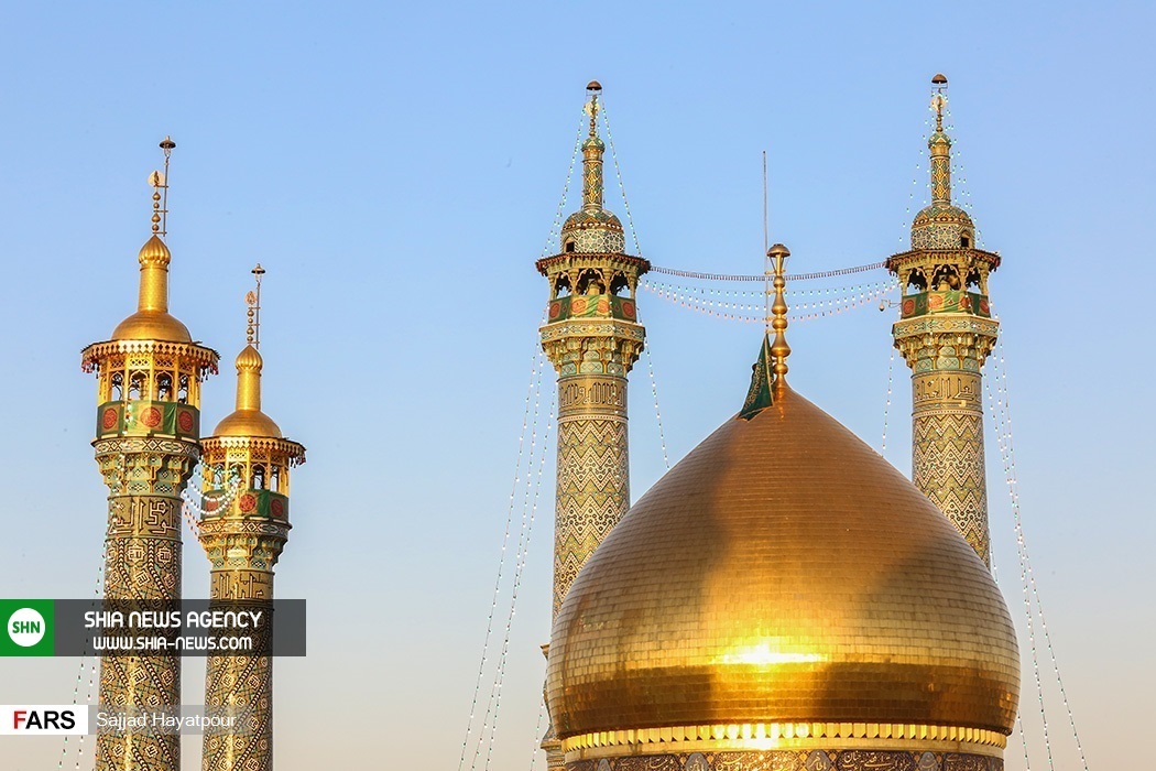تصاویری زیبا از بارگاه حرم حضرت معصومه(س)
