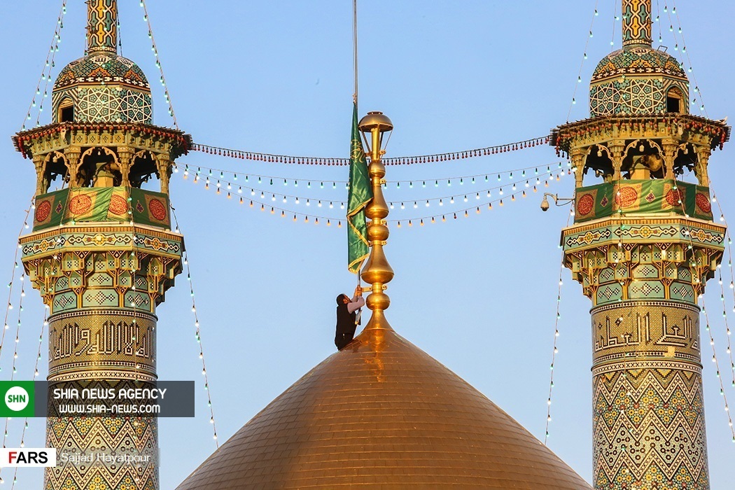 تصاویری زیبا از بارگاه حرم حضرت معصومه(س)