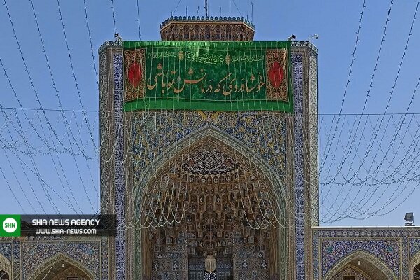حرم مطهر امام رضا(ع) آذین بندی شد+ تصاویر حرم مطهر امام رضا(ع) آذین بندی شد+ تصاویر