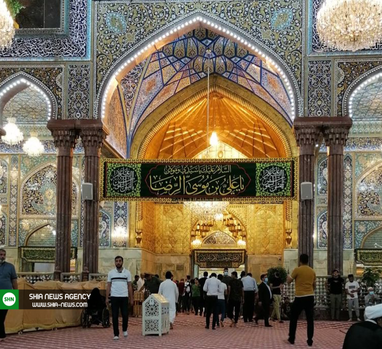 حرم امام حسین (ع) در آستانه میلاد امام رضا (ع)