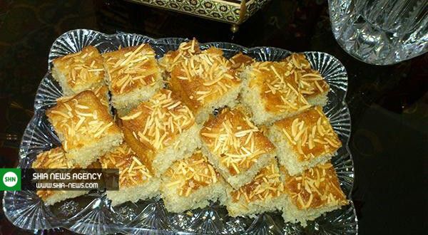 طرز تهیه بسبوسه‌ی خامه‌ای کیک خیس لذیذ مصری