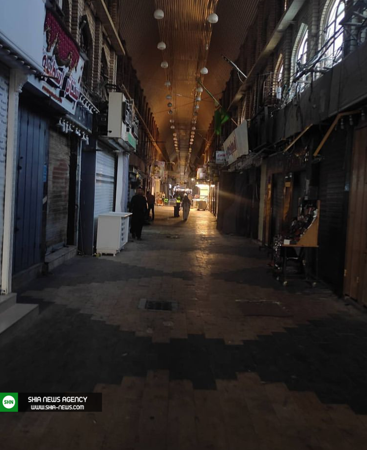 گرمای 46 درجه در نجف و حرم امیرالمومنین(ع) گرمای 46 درجه در نجف و حرم امیرالمومنین(ع)