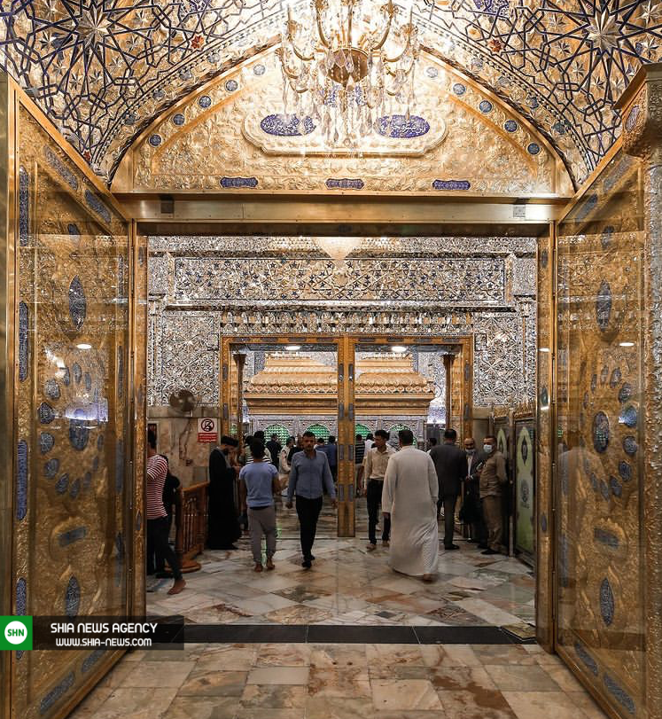 گرمای 46 درجه در نجف و حرم امیرالمومنین(ع) گرمای 46 درجه در نجف و حرم امیرالمومنین(ع)