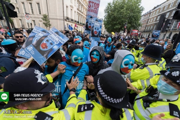 تصاویر/ همبستگی با اویغورها در لندن