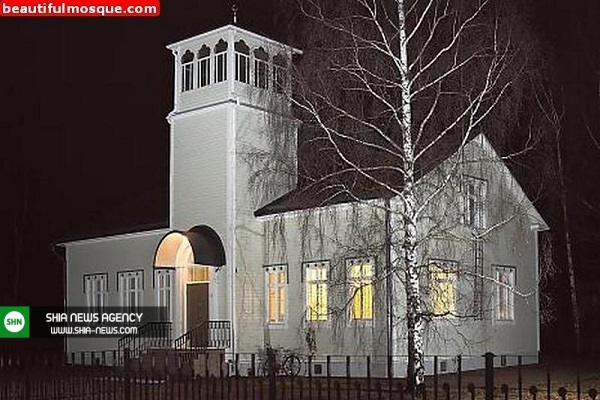 نخستین مسجد منطقه نوردیک در قاب تصاویر