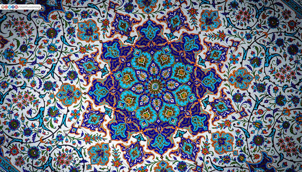 تصاویر/ جلوهای زیبا از نقش و نگارهای حرم امام حسین (ع) تصاویر/ جلوهای زیبا از نقش و نگارهای حرم امام حسین (ع)