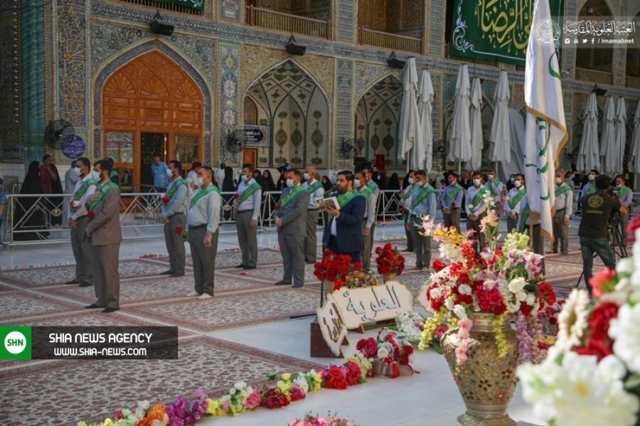 تصاویر/ جشن ولادت امام رضا (ع) در حرم حضرت امیرالمومنین (ع) تصاویر/ جشن ولادت امام رضا (ع) در حرم حضرت امیرالمومنین (ع)