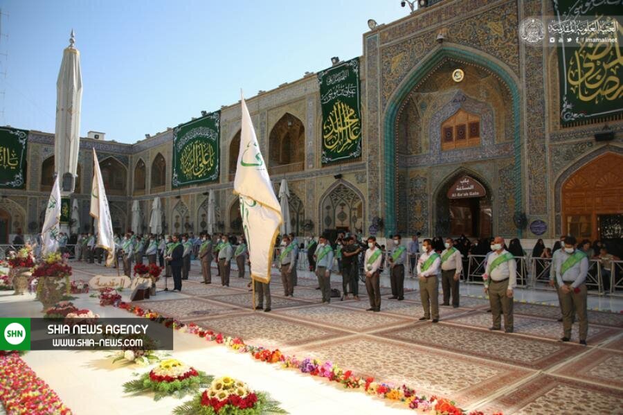 تصاویر/ جشن ولادت امام رضا (ع) در حرم حضرت امیرالمومنین (ع) تصاویر/ جشن ولادت امام رضا (ع) در حرم حضرت امیرالمومنین (ع)