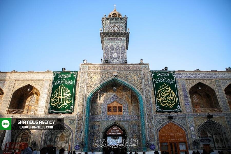 تصاویر/ جشن ولادت امام رضا (ع) در حرم حضرت امیرالمومنین (ع) تصاویر/ جشن ولادت امام رضا (ع) در حرم حضرت امیرالمومنین (ع)