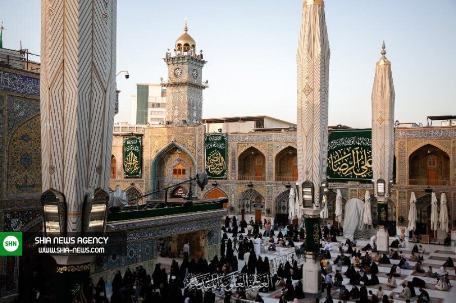 تصاویر/ جشن ولادت امام رضا (ع) در حرم حضرت امیرالمومنین (ع) تصاویر/ جشن ولادت امام رضا (ع) در حرم حضرت امیرالمومنین (ع)