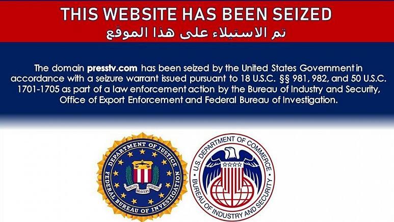 آمریکا 3 وبسایت وابسته به ایران را توقیف کرد آمریکا 3 وبسایت وابسته به ایران را توقیف کرد