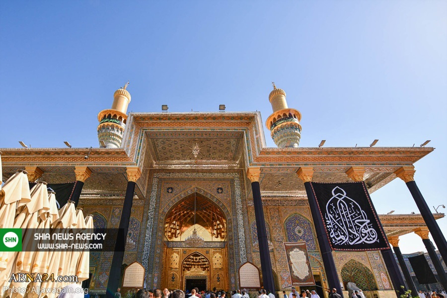 حضور زائران عزادار شهادت امام جواد(ع) در حرم امامین کاظمین(ع) حضور زائران عزادار شهادت امام جواد(ع) در حرم امامین کاظمین(ع)