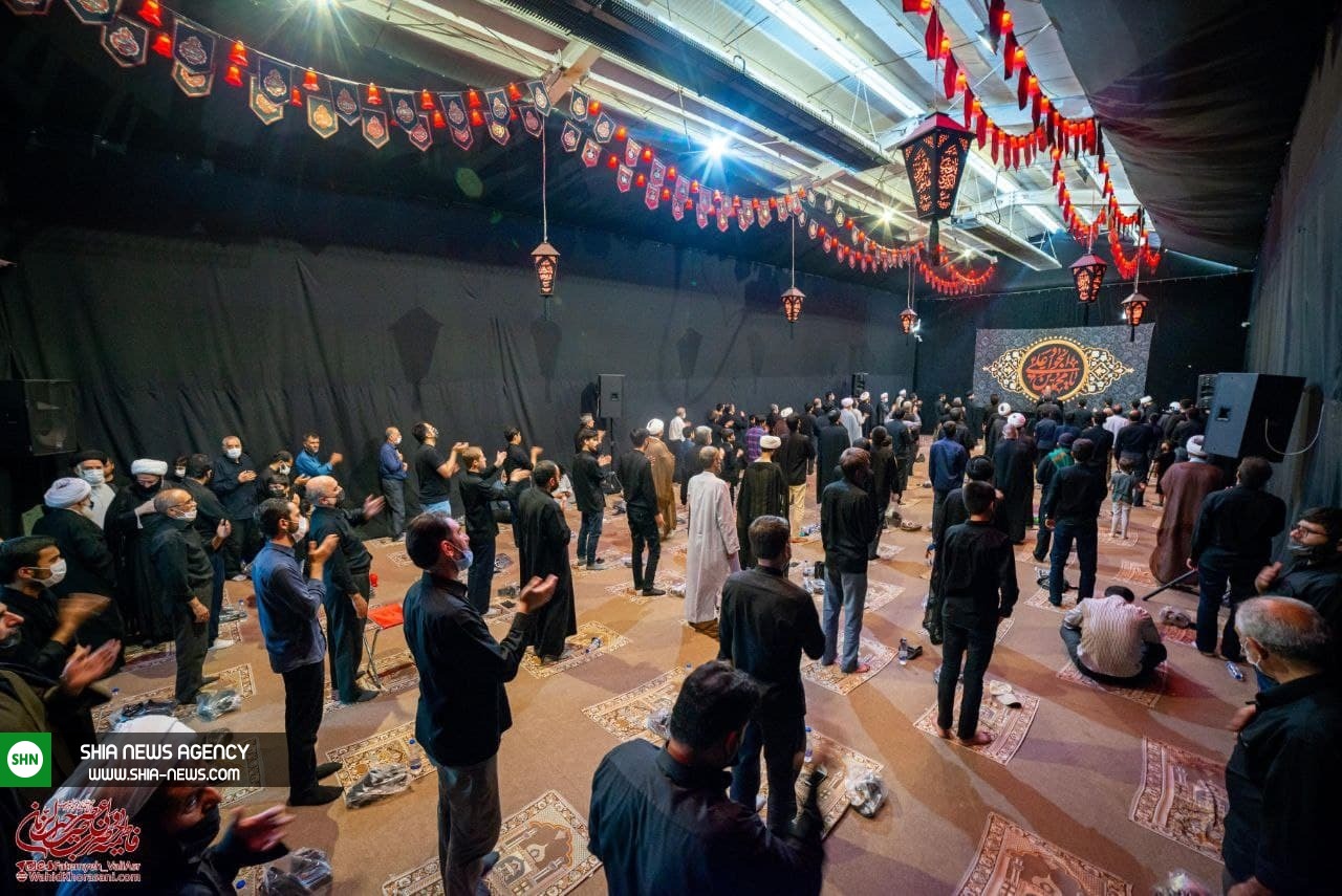 تصاویری از مجلس عزای امام جواد (ع) در دفتر آیت الله وحید خراسانی