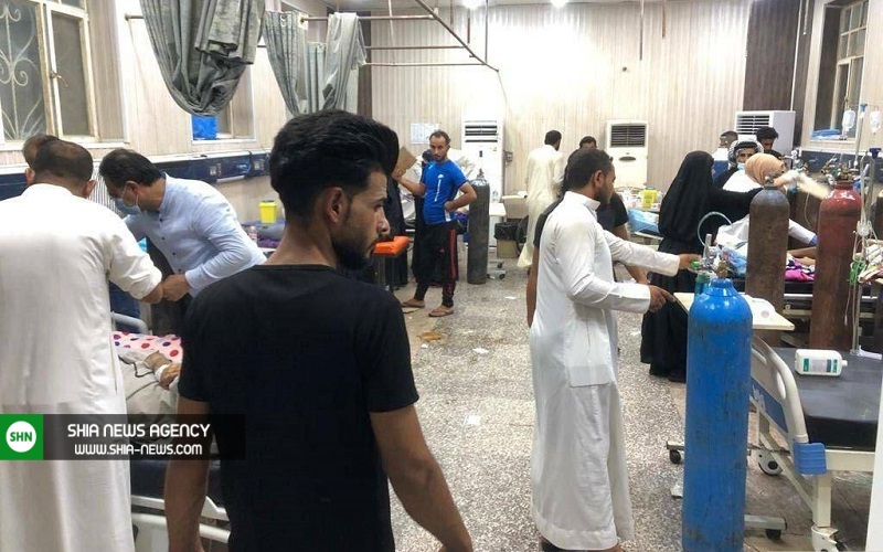 آتشسوزی مرگبار در بیمارستان امام حسین ناصریه عراق+ فیلم و تصاویر آتشسوزی مرگبار در بیمارستان امام حسین ناصریه عراق+ فیلم و تصاویر