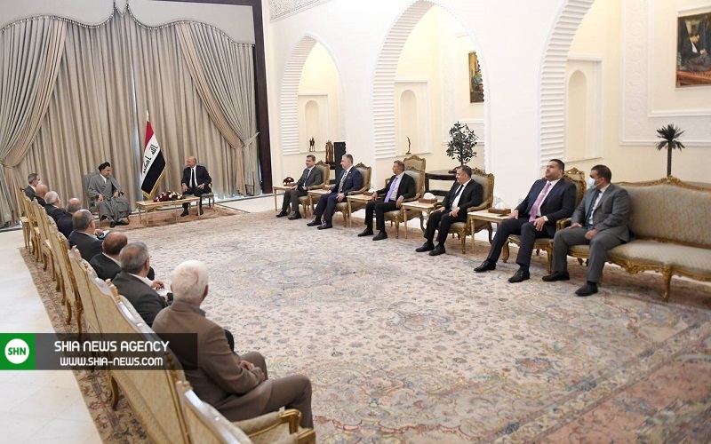 دیدار رئیس‌جمهوری عراق و وزیر اطلاعات ایران+ تصاویر