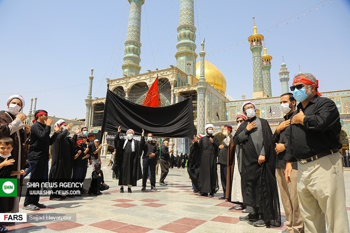 عزاداری شهادت امام باقر(ع) در قم
