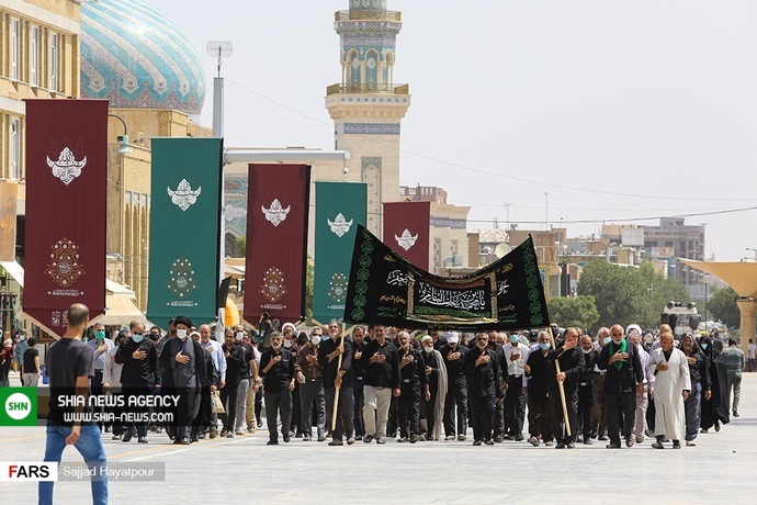 عزاداری شهادت امام باقر(ع) در قم