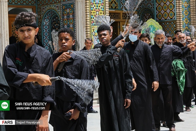 عزاداری شهادت امام باقر(ع) در قم