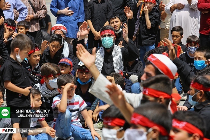 عزاداری شهادت امام باقر(ع) در قم