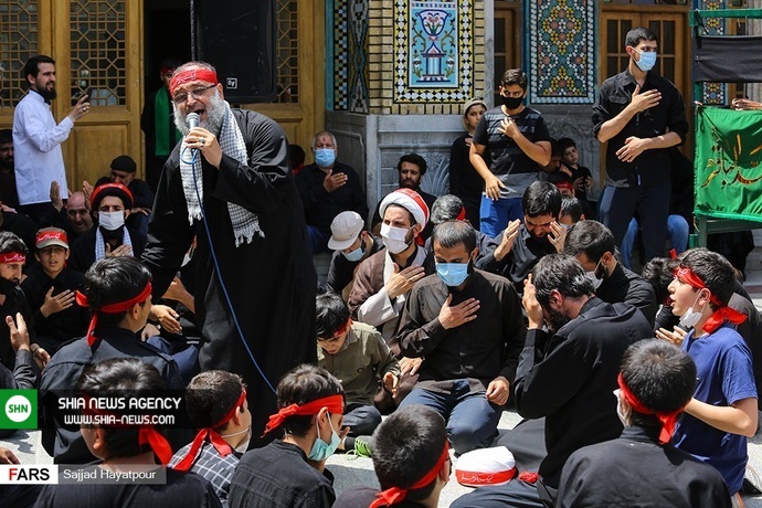 عزاداری شهادت امام باقر(ع) در قم