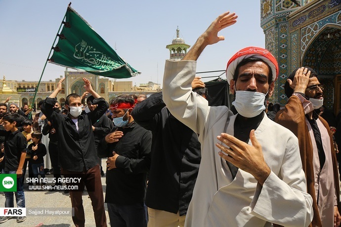 عزاداری شهادت امام باقر(ع) در قم