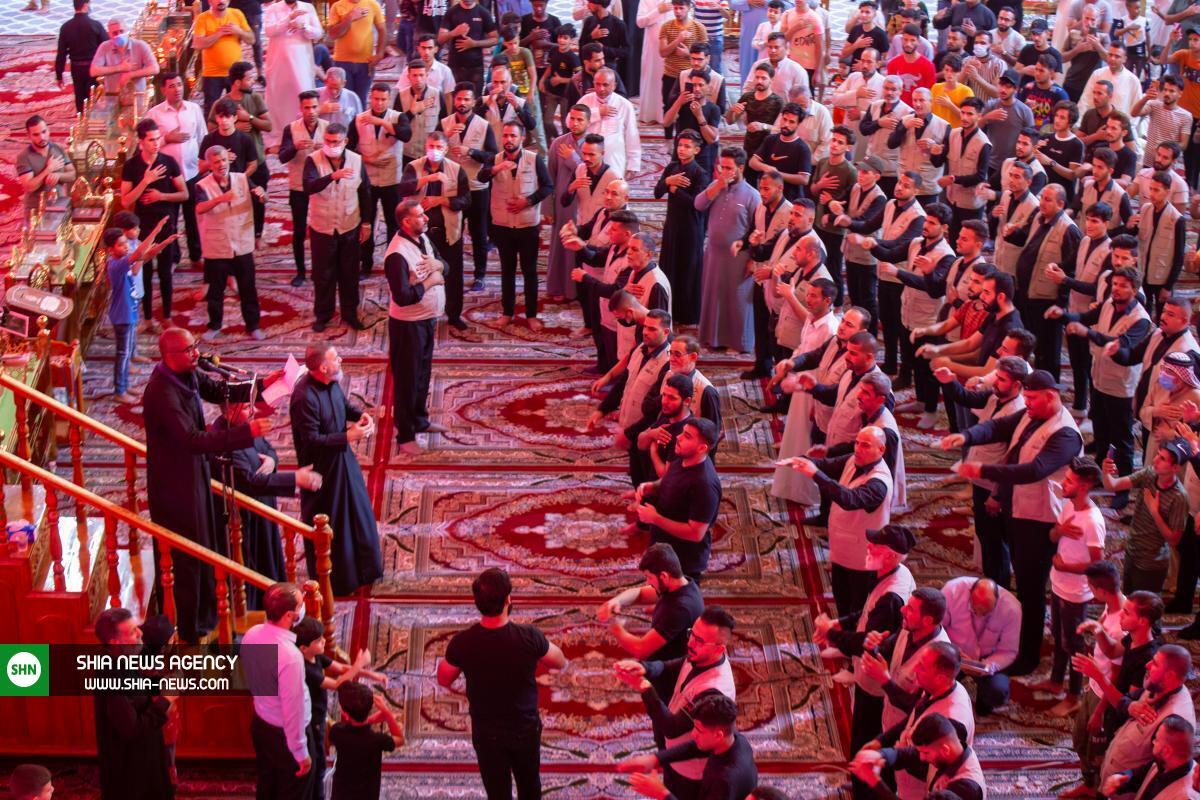 مراسم عزاداری حضرت مسلم بن عقیل(ع) در حرم حضرت عباس(ع)