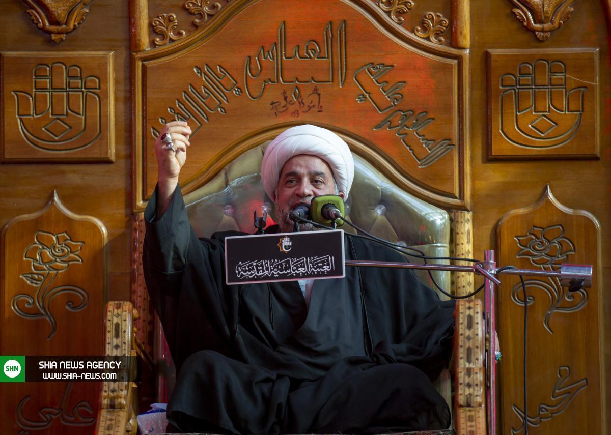 مراسم عزاداری حضرت مسلم بن عقیل(ع) در حرم حضرت عباس(ع)