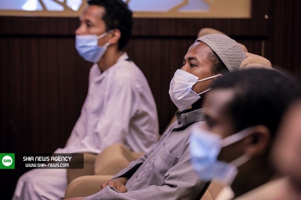 طلاب آفریقایی در دوره قرآنی آستان عباسی